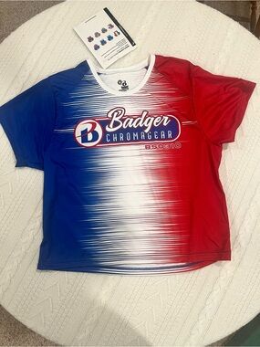 NWT Bager Chromagear Custom Crop Top Size Medium